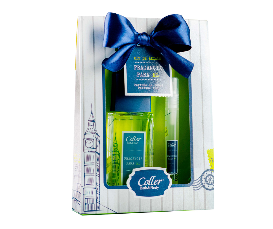 Set de regalo 2 pzs caballero